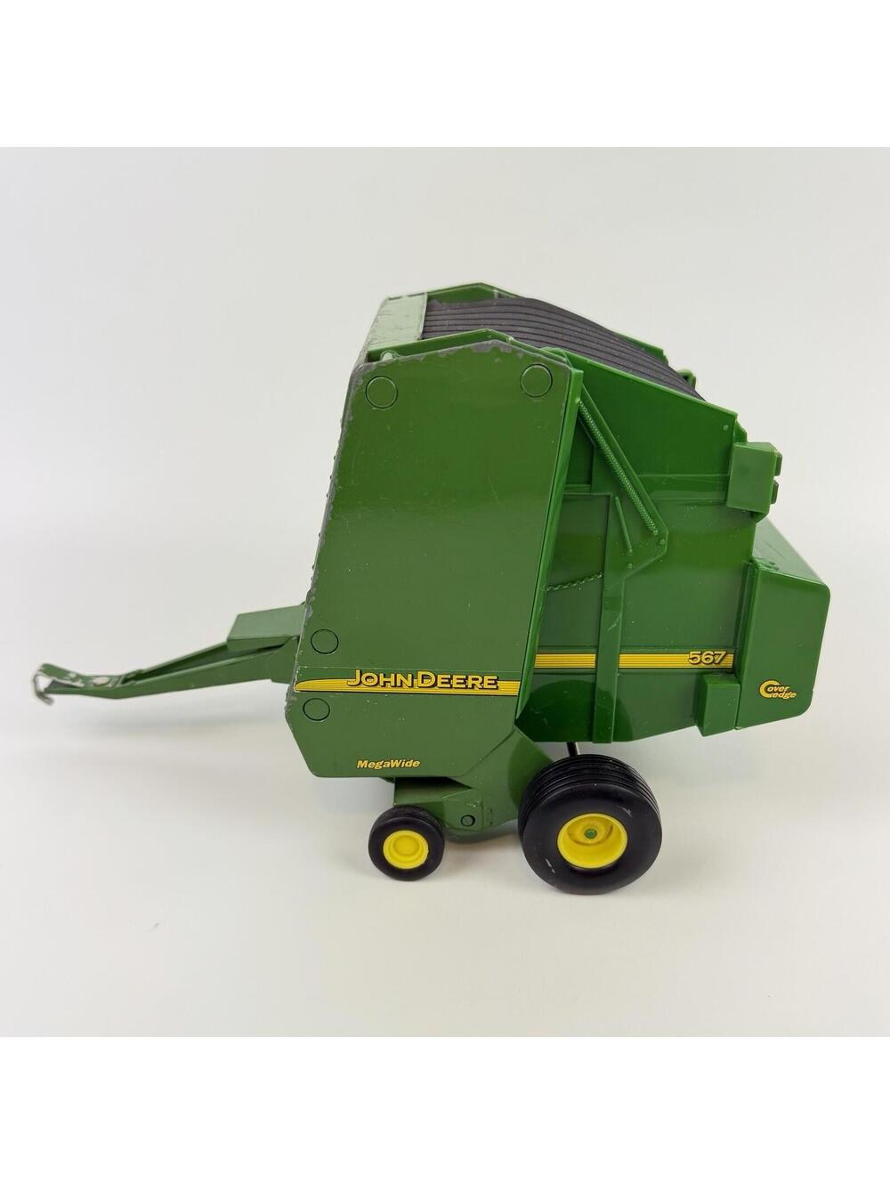 Ertl John Deere 567 Round Hay Baler 1/16 Scale Diecast Farm Toy Tractor NO HAY